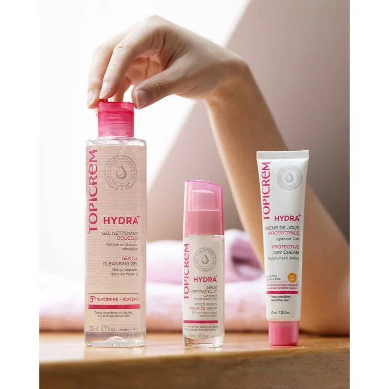Topicrem Hydra+ Protective Day Cream zaščitna dnevna krema SPF 50+ 40 ml