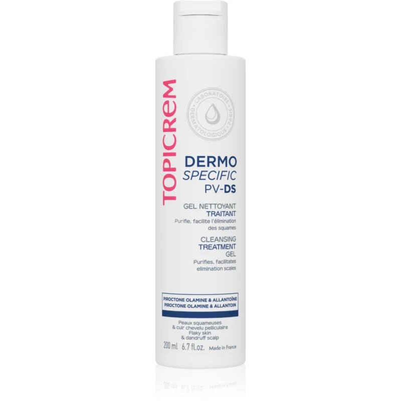 Topicrem PV/DS Cleansing Gel gel za umivanje za telo in lasišče 200 ml