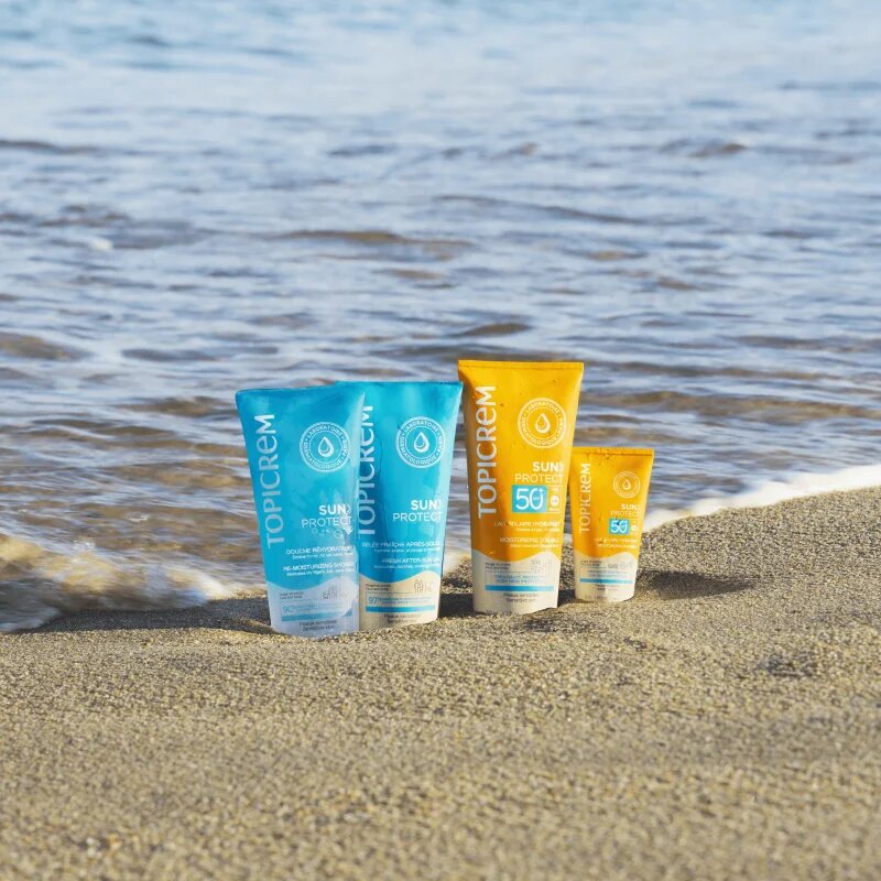 Topicrem Sun Protect Re-Moisturizing Shower vlažilen gel za prhanje po sončenju 200 ml