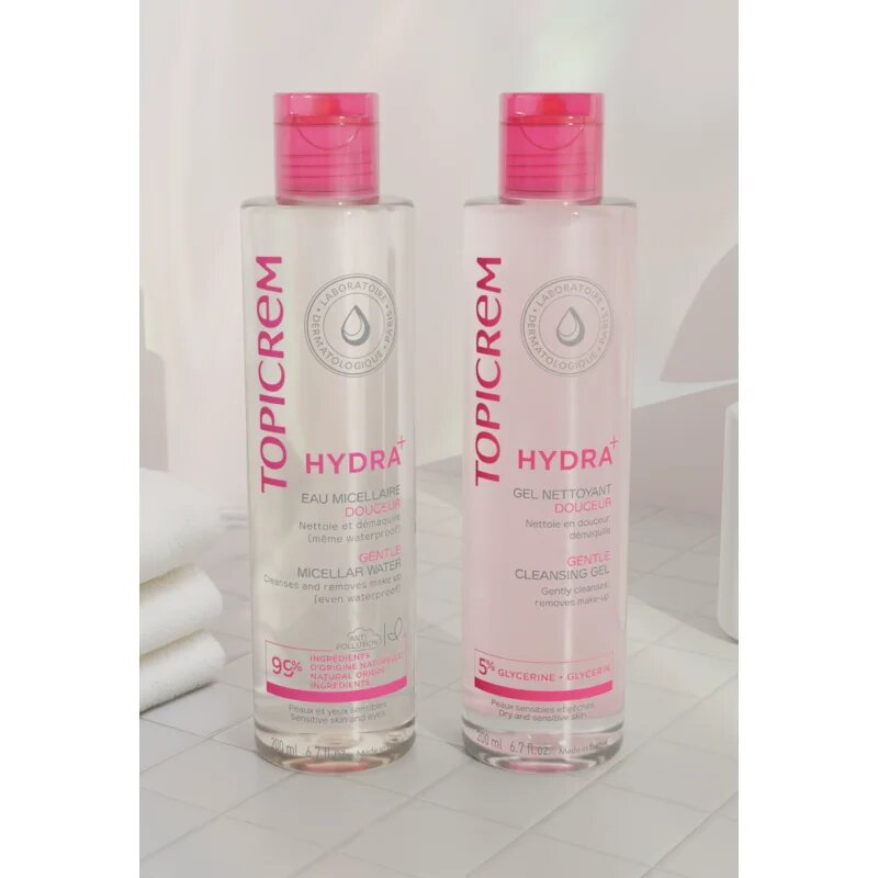 Topicrem UH BODY Gentle Cleansing Gel nežni gel za umivanje za obraz telo in lase 200 ml