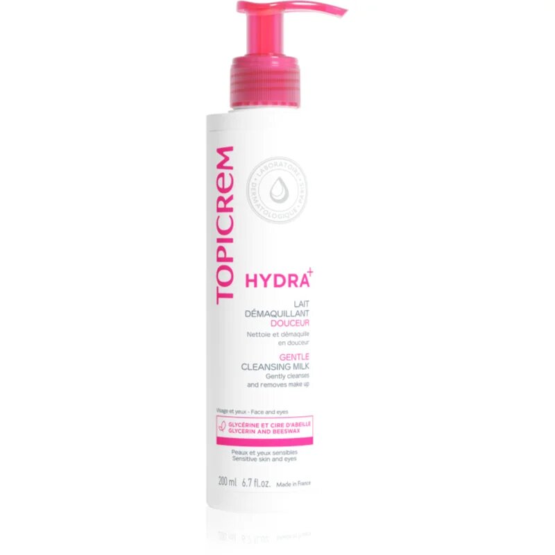 Topicrem UH FACE Gentle Cleansing Milk nežno čistilno mleko za občutljivo in suho kožo 200 ml