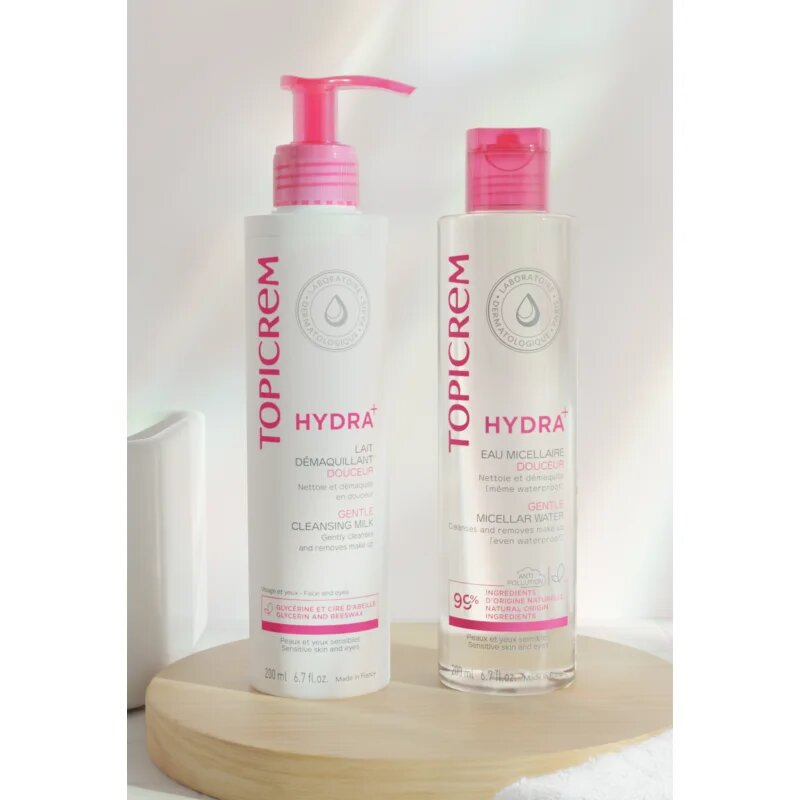 Topicrem UH FACE Gentle Micellar Water nežna čistilna micelarna voda za občutljivo kožo in oči 200 ml