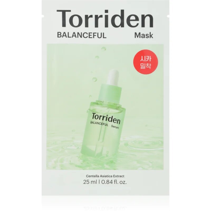Torriden Balanceful Mask vlažilna tekstilna maska za pomiritev kože 25 ml