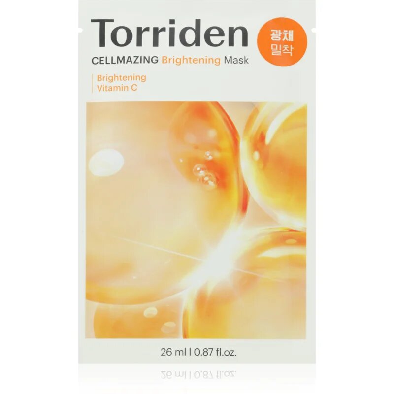 Torriden Cellmazing Brightening Mask revitalizacijska maska iz platna z vlažilnim učinkom 26 ml