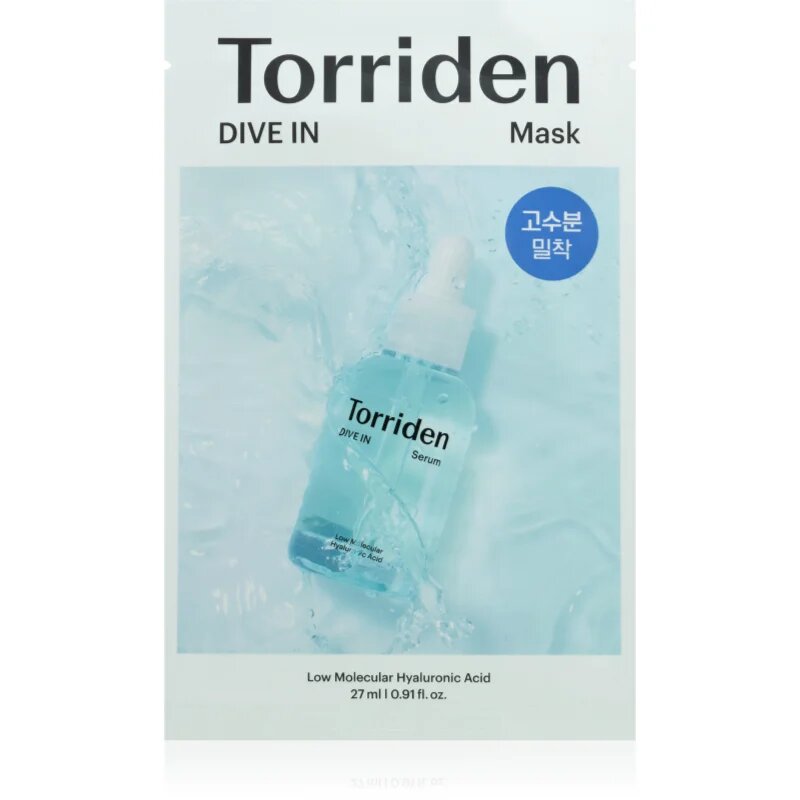 Torriden Dive In Mask vlažilna tekstilna maska za osvetlitev kože 1 kos