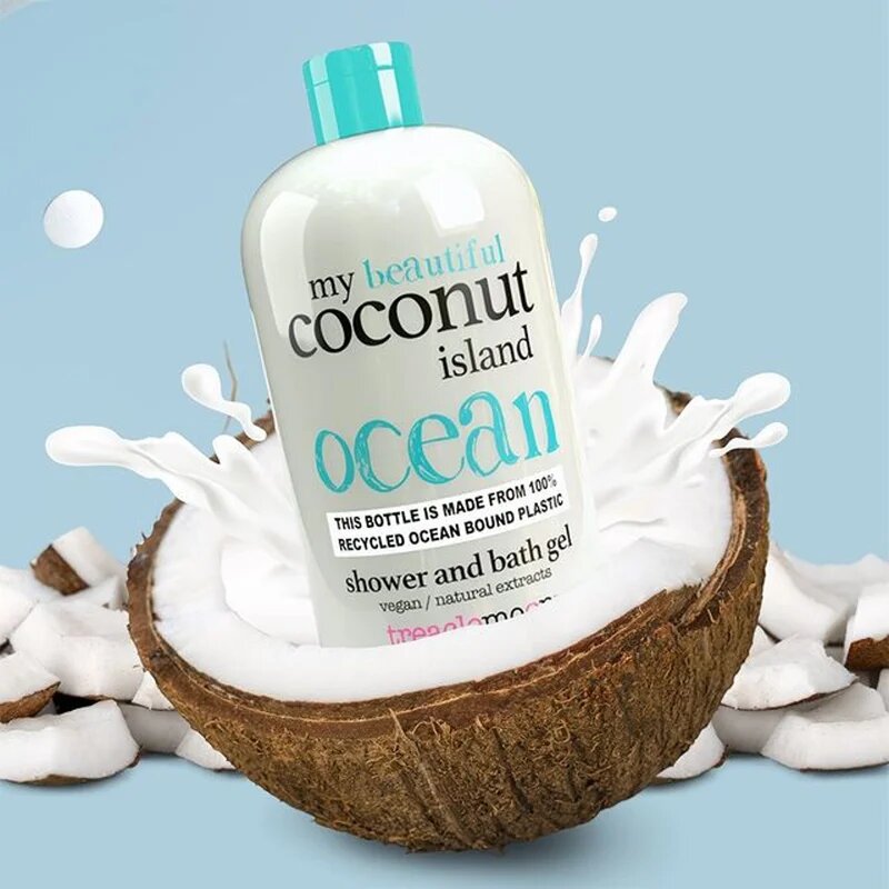 Treaclemoon My Coconut Island gel za prhanje in kopanje 500 ml