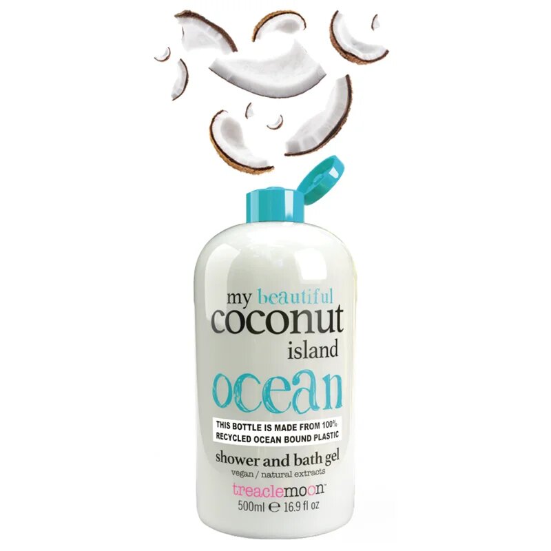 Treaclemoon My Coconut Island gel za prhanje in kopanje 500 ml