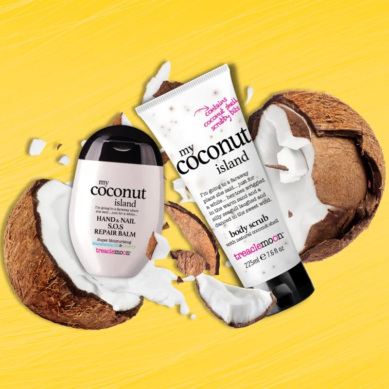 Treaclemoon My Coconut Island gel za prhanje in kopanje 500 ml