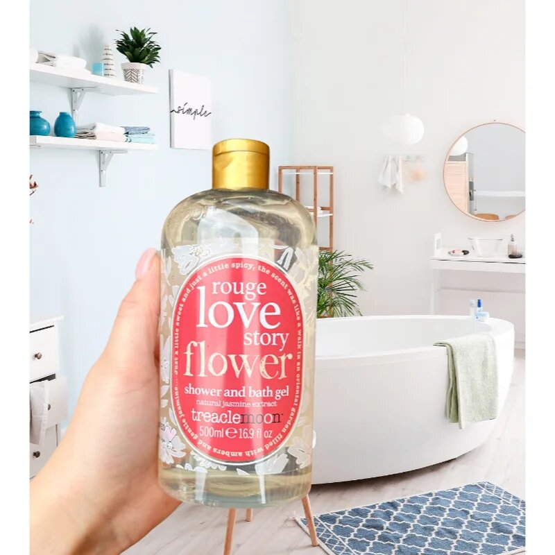 Treaclemoon Rouge Love gel za prhanje in kopanje 500 ml