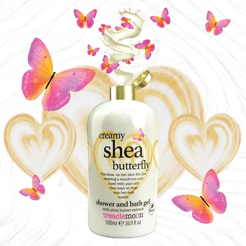 Treaclemoon Shea Butterfly gel za prhanje in kopanje 500 ml