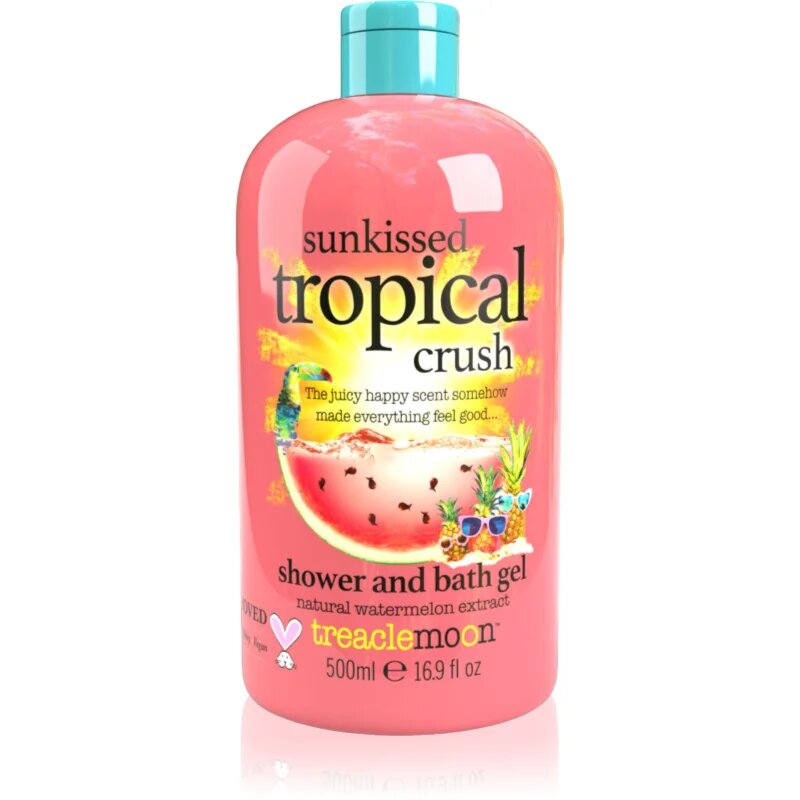 Treaclemoon Sunkissed Tropical Crush gel za prhanje in kopanje 500 ml