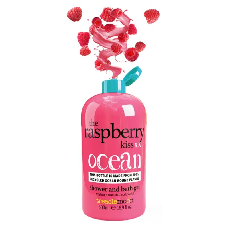 Treaclemoon The Raspberry Kiss gel za prhanje in kopanje 500 ml
