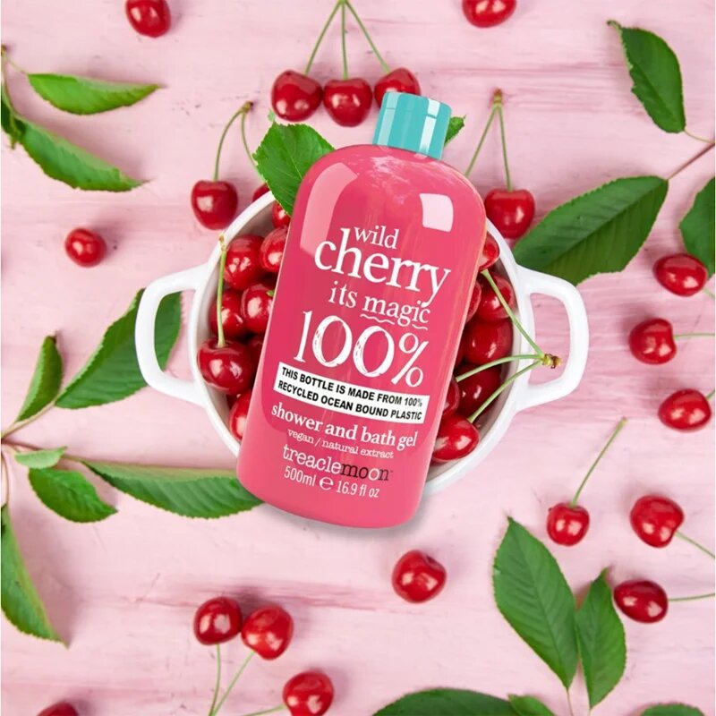 Treaclemoon Wild Cherry Magic gel za prhanje in kopanje 500 ml