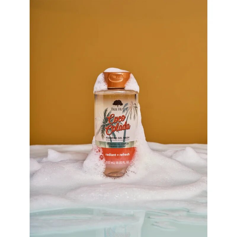 Tree Hut Coco Colada Foaming Gel Wash penasti gel za prhanje 532 ml