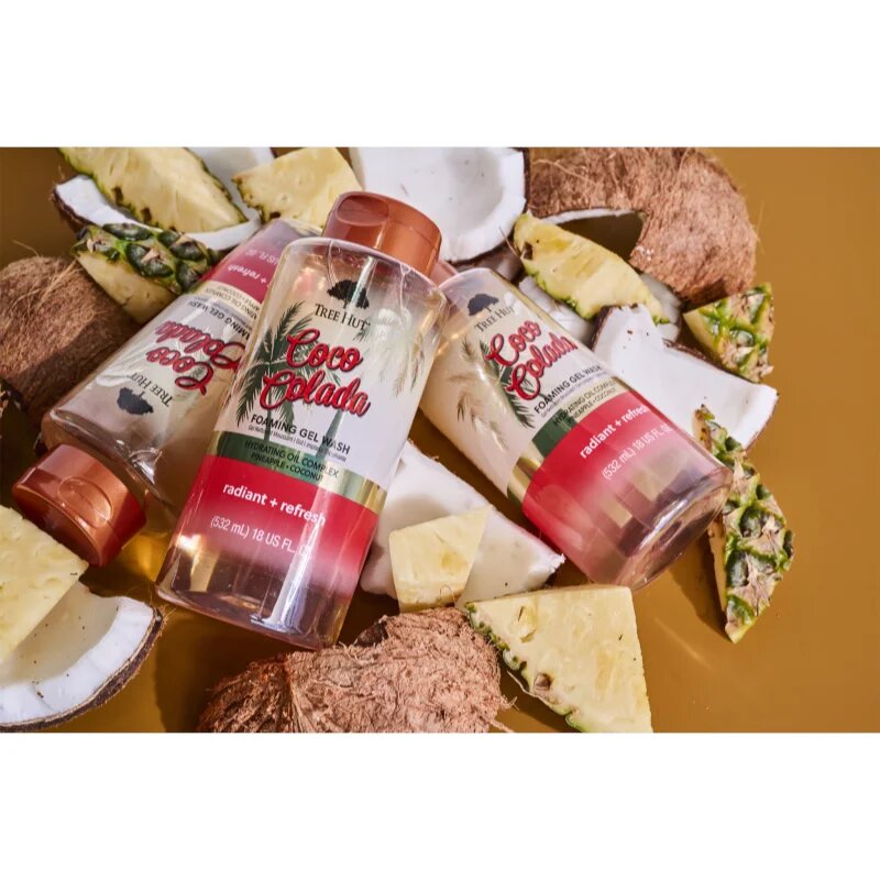 Tree Hut Coco Colada Foaming Gel Wash penasti gel za prhanje 532 ml