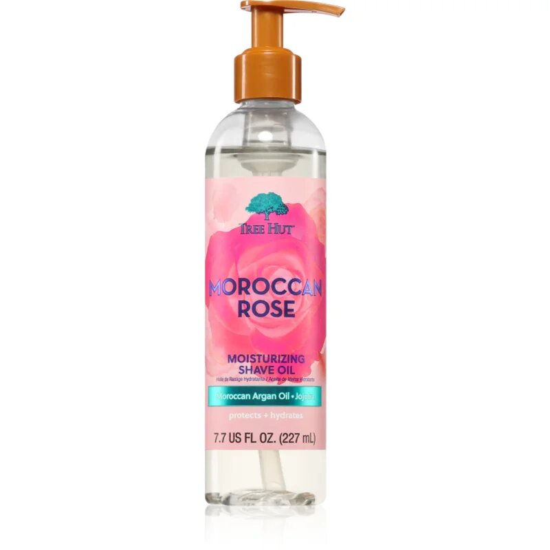 Tree Hut Moroccan Rose olje za britje 227 ml