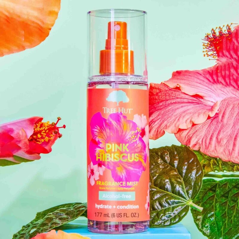 Tree Hut Pink Hibiscus meglica za telo 177 ml