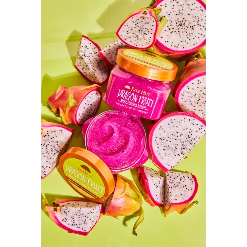 Tree Hut Shea Sugar Scrub Dragon Fruit sladkorni piling za telo 510 g