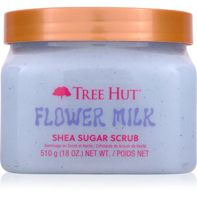 Tree Hut Shea Sugar Scrub Flower Milk sladkorni piling za telo 510 g