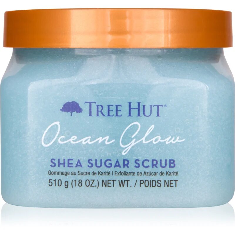 Tree Hut Shea Sugar Scrub Ocean Glow sladkorni piling za telo 510 g
