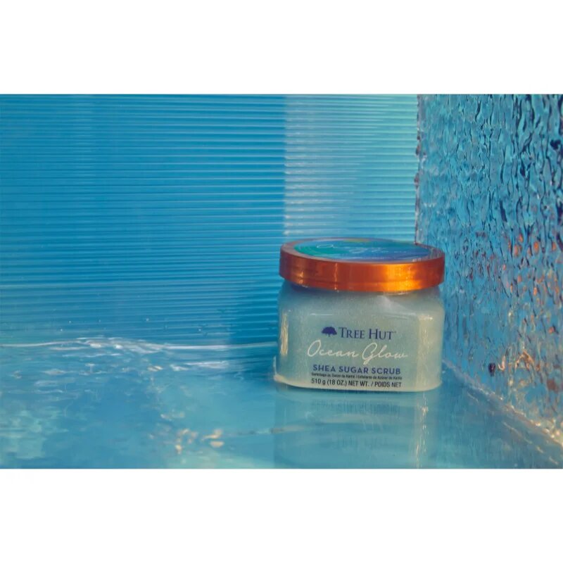 Tree Hut Shea Sugar Scrub Ocean Glow sladkorni piling za telo 510 g