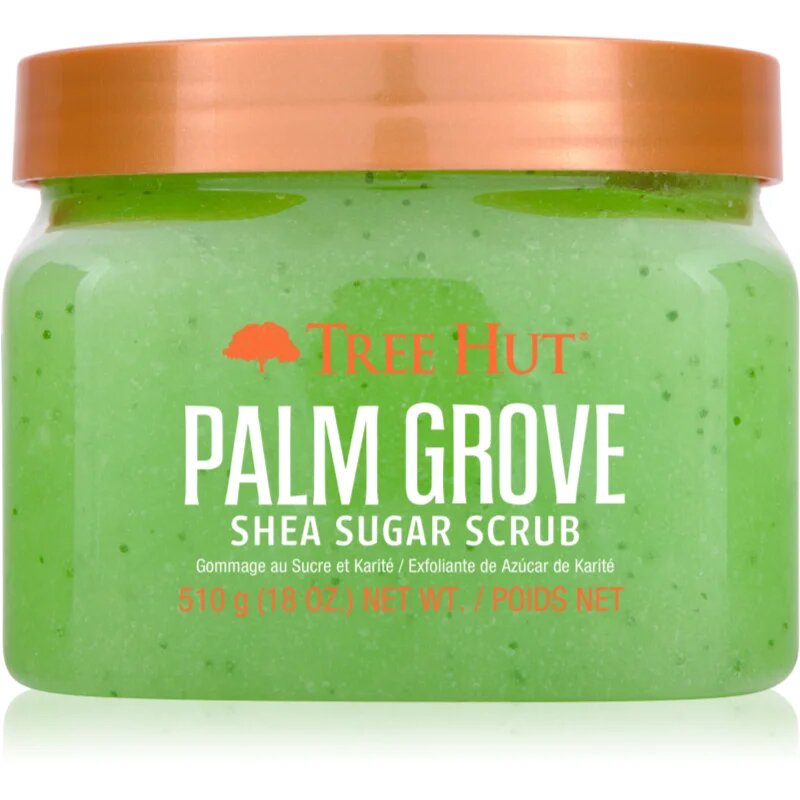 Tree Hut Shea Sugar Scrub Palm Grove sladkorni piling za telo 510 g