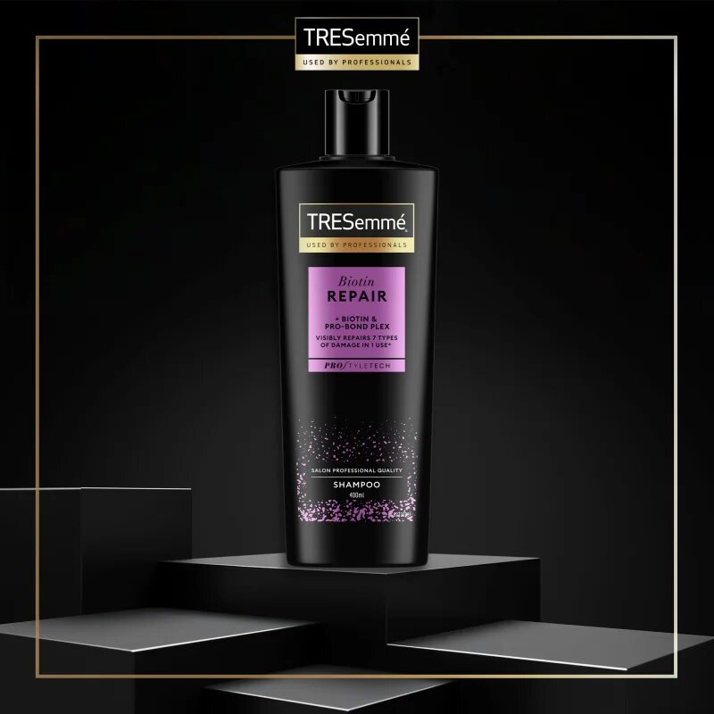 TRESemmé Biotin Repair krepilni šampon za poškodovane lase 400 ml