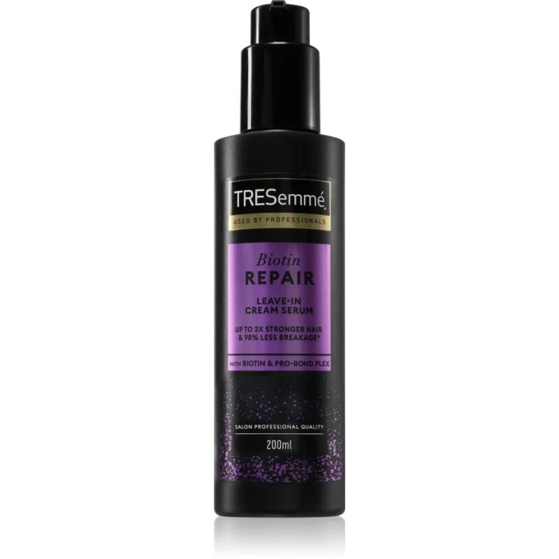 TRESemmé Biotin Repair Leave-In Cream Serum kremasti serum za popoln videz las 200 ml