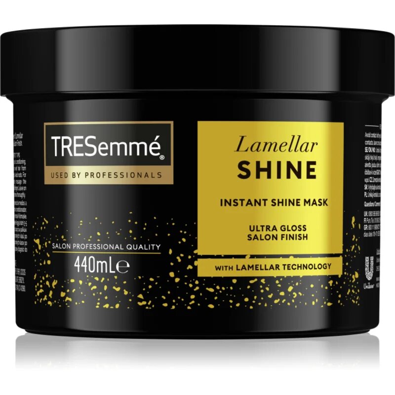 TRESemmé Lamellar Shine maska za lase za sijaj in mehkobo las 400 ml