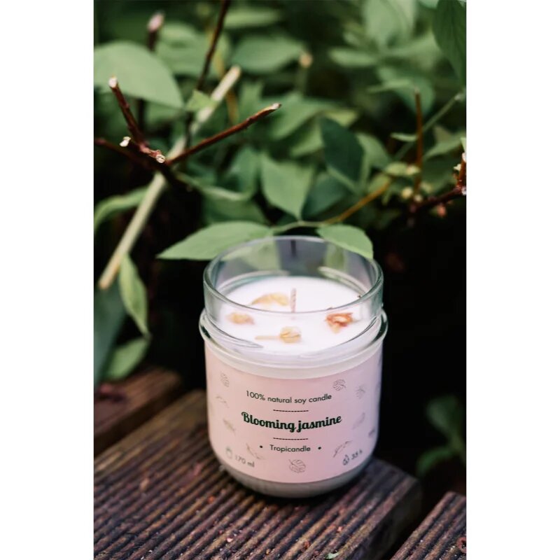 Tropicandle Blooming Jasmine dišeča sveča 170 ml
