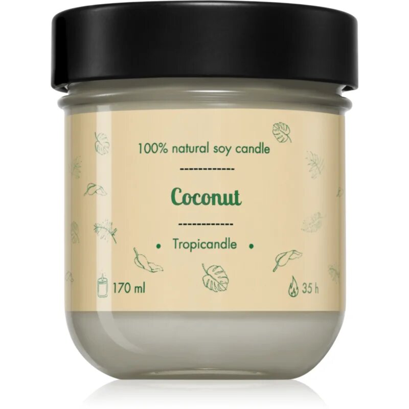 Tropicandle Coconut dišeča sveča 170 ml