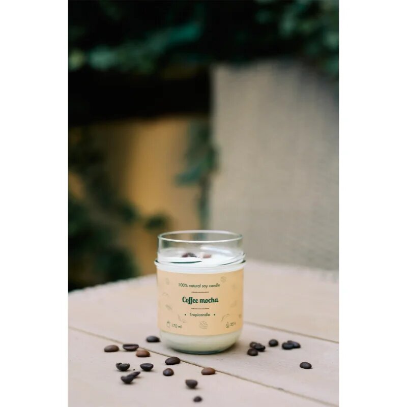 Tropicandle Coffee Mocha dišeča sveča 170 ml
