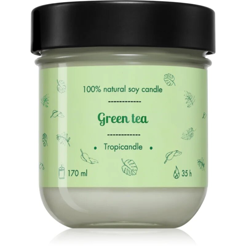 Tropicandle Green Tea dišeča sveča 170 ml