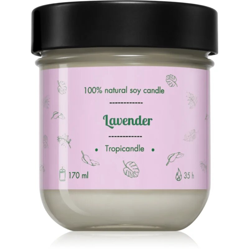 Tropicandle Lavender dišeča sveča 170 ml