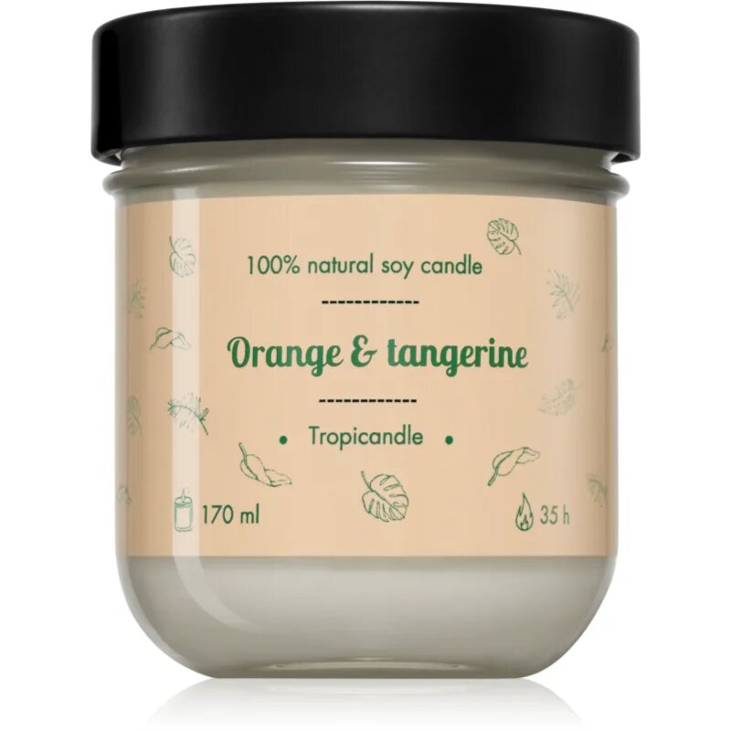 Tropicandle Orange & Tangerine dišeča sveča 170 ml