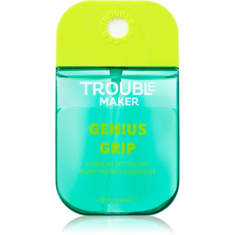 Trouble Maker Genius Grip pršilo za fiksiranje make-upa z vlažilnim učinkom 45 ml