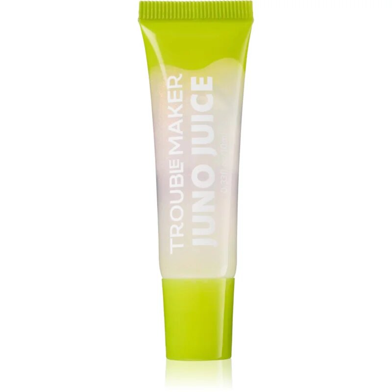 Trouble Maker Juno Juice Lipgloss sijaj za ustnice odtenek Casper Clear Shimmer 10 ml