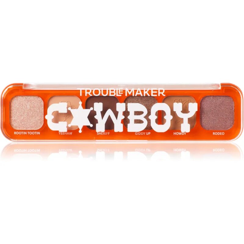 Trouble Maker Little Trouble paleta senčil za oči odtenek Cowboy 9 g