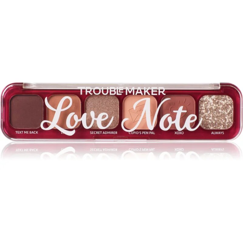 Trouble Maker Little Trouble paleta senčil za oči odtenek Love Note 9 g