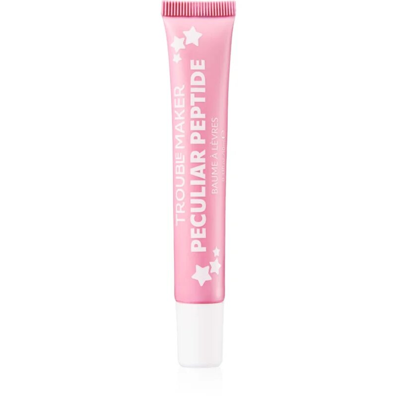 Trouble Maker Peculiar Peptide balzam za ustnice bleščeč odtenek Birthday Cake Pink 10 ml