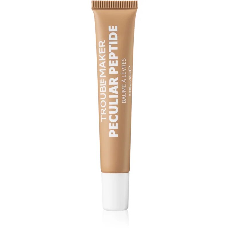 Trouble Maker Peculiar Peptide balzam za ustnice odtenek Vanilla Nude 10 ml