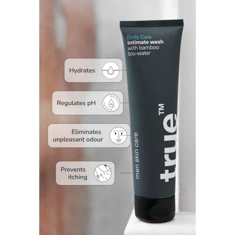 true men skin care Intimate Wash gel za intimno higieno za moške 100 ml