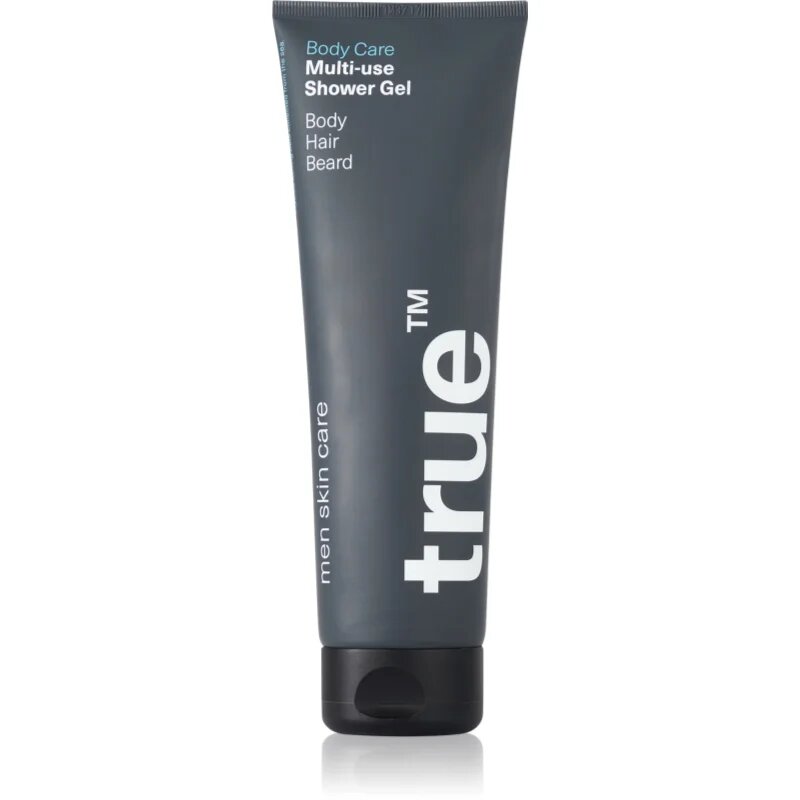 true men skin care Multi-use Shower Gel gel za prhanje za obraz telo in lase za moške 250 ml