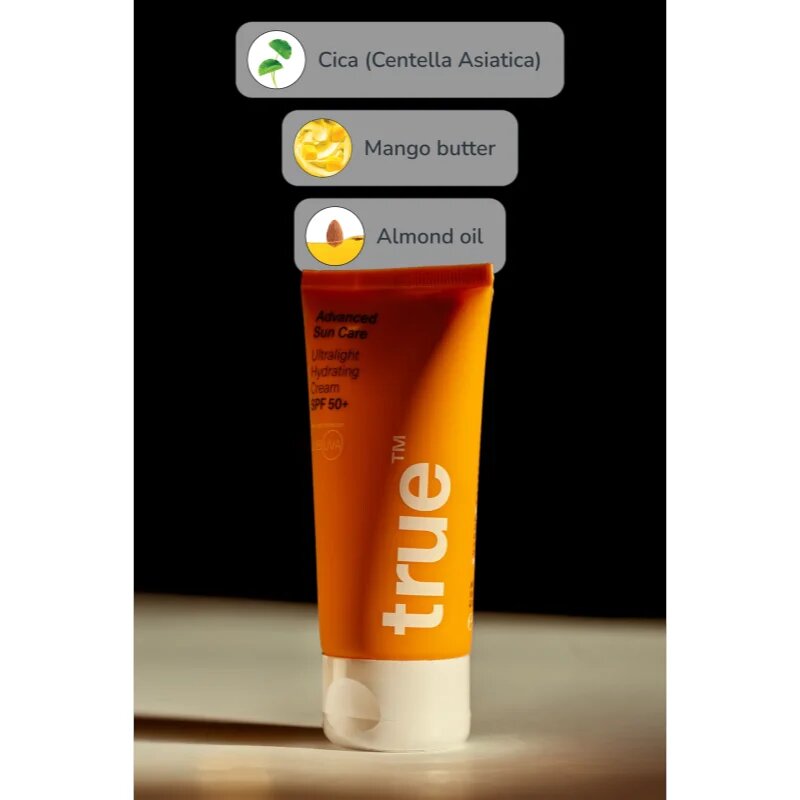 true men skin care Sun Care Ultralight Hydrating Cream SPF 50+ lahka vlažilna krema SPF 50+ 50 ml