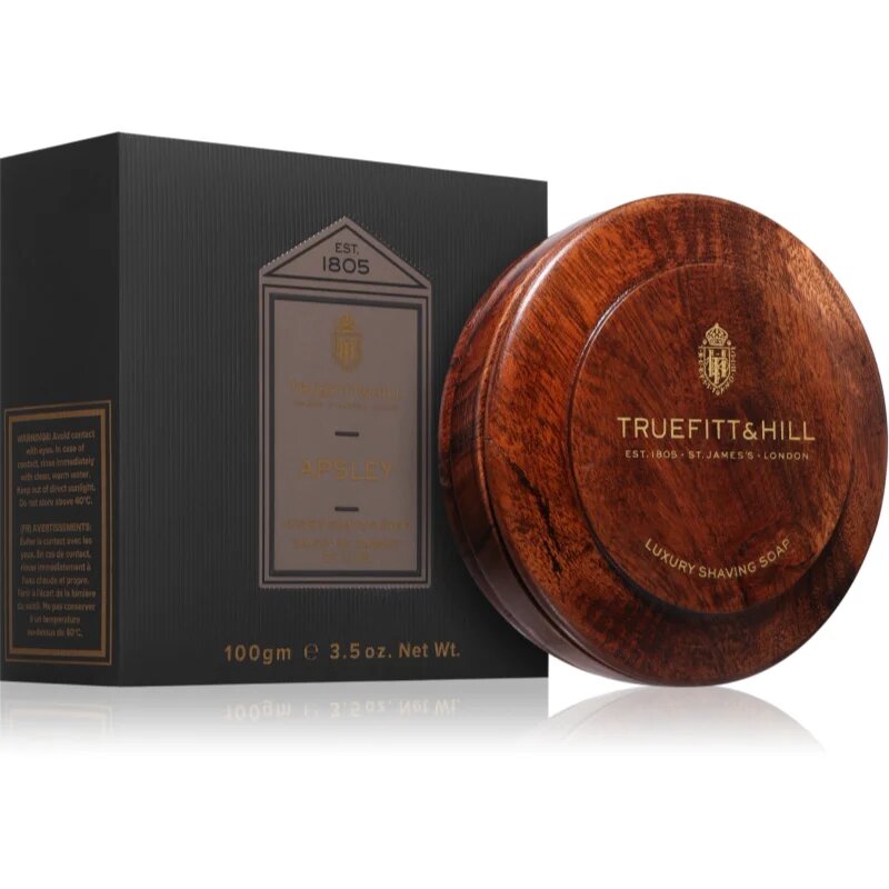 Truefitt & Hill Apsley Shaving Soap naravno trdo milo za britje 100 g