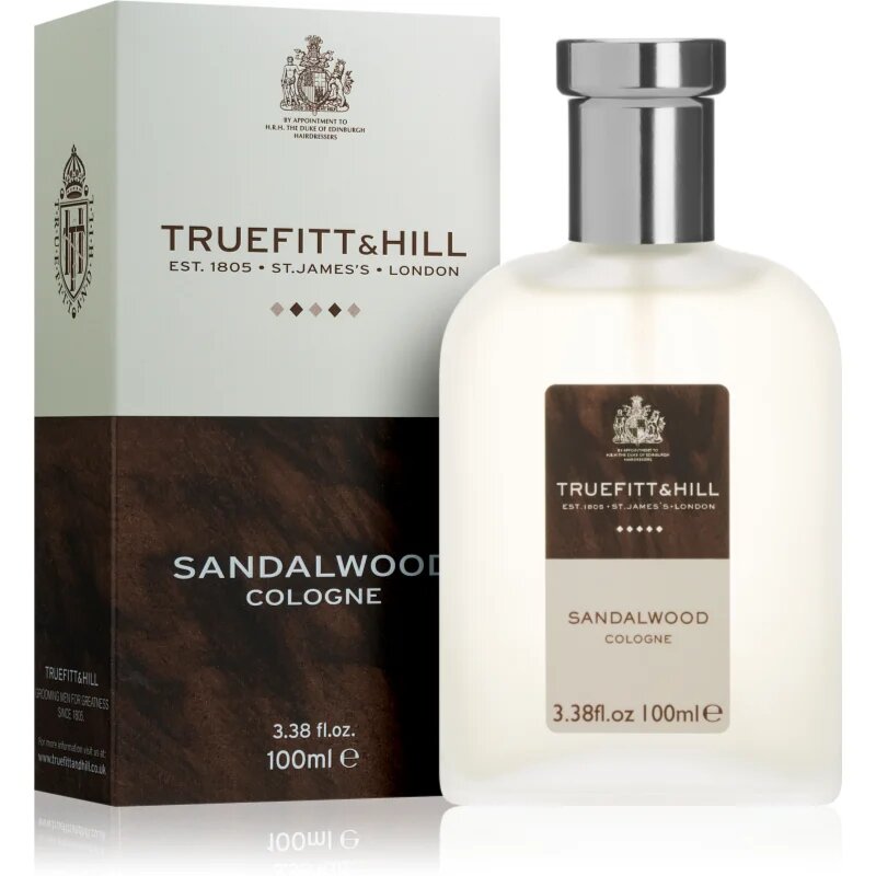 Truefitt & Hill Sandalwood kolonjska voda za moške 100 ml