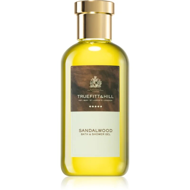 Truefitt & Hill Sandalwood poživitveni gel za prhanje za moške 200 ml