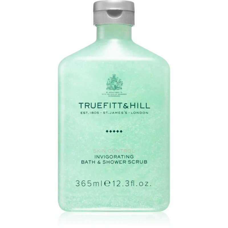 Truefitt & Hill Skin Control Invigorating Bath & Shower Scrub piling za obraz in telo za moške 365 ml