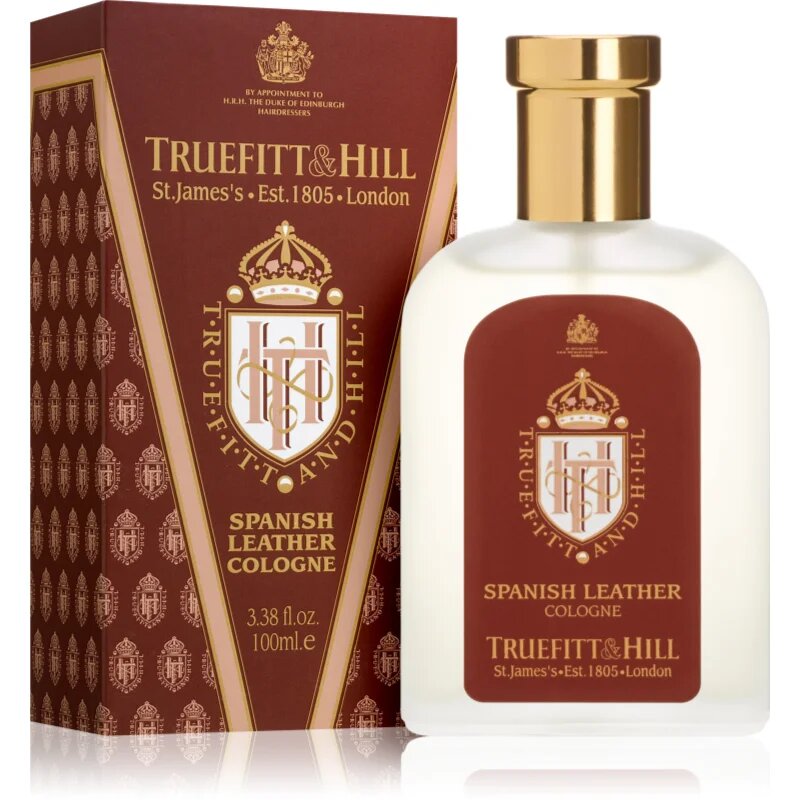 Truefitt & Hill Spanish Leather kolonjska voda za moške 100 ml