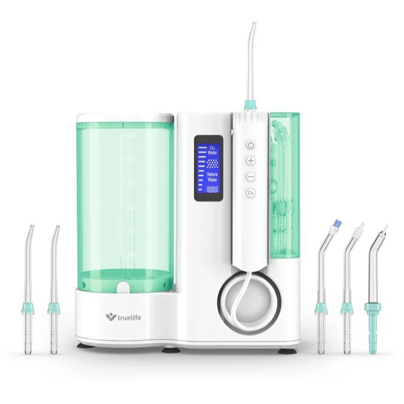 TrueLife AquaFloss Station O300 Ozone ustna prha 1 kos